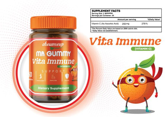 Mr. Gummy Vita Immune (Vitamin C) - 60 Gummies