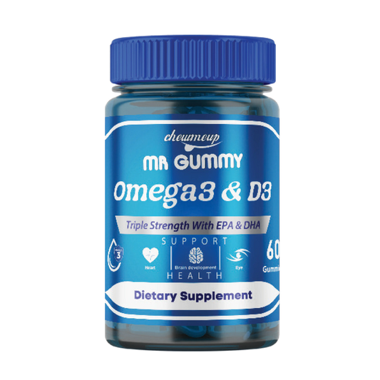 Mr. Gummy Omega3 & D3 - 60 Gummies